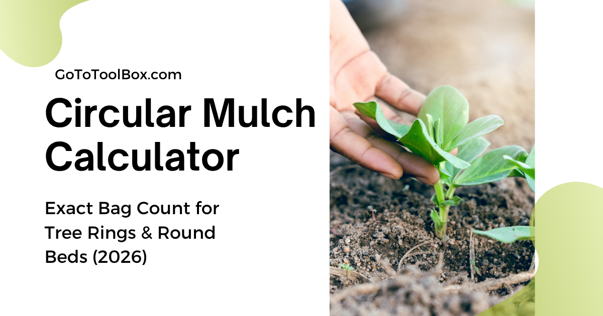 Circular Mulch Calculator: 5 Simple Steps for Perfect Results